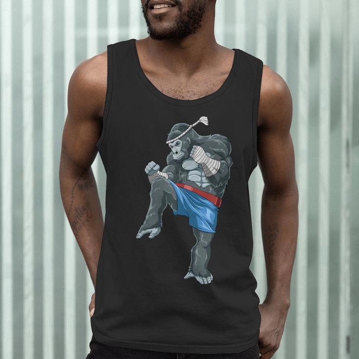 Muay Thai Gorilla Thai Boxing Men Tank Top Muay Thai Gorilla Thai Boxing Men Tank Top