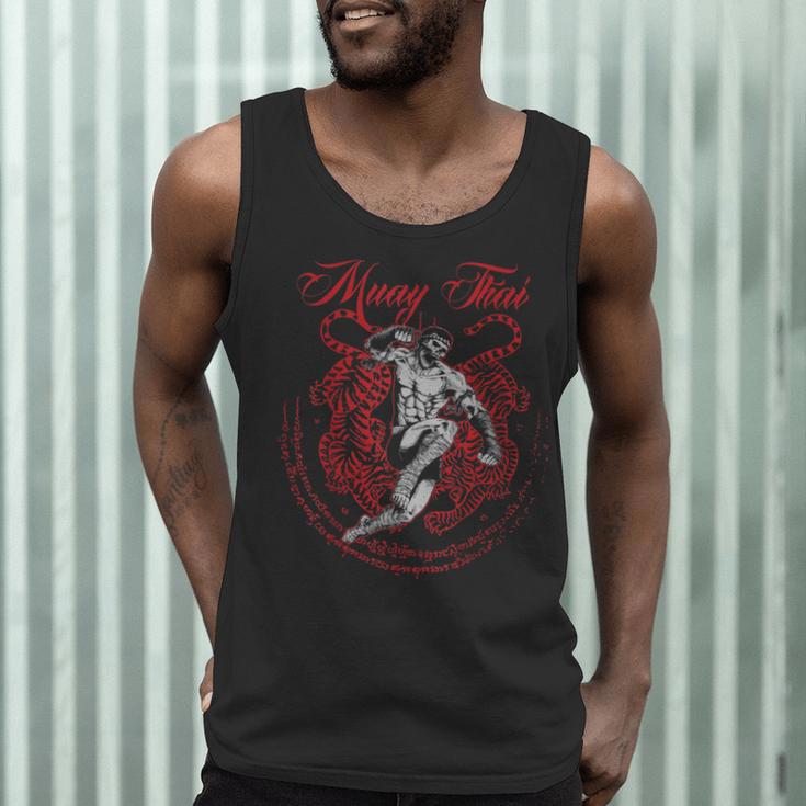 Muay Thai Kickboxing Martial Art Fighter Thai Boxing Men Tank Top Muay Thai Kickboxing Martial Art Fighter Thai Boxing Men Tank Top