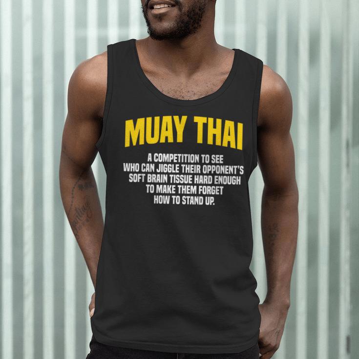 Muay Thai Martial Arts Combat Sports Men Tank Top
