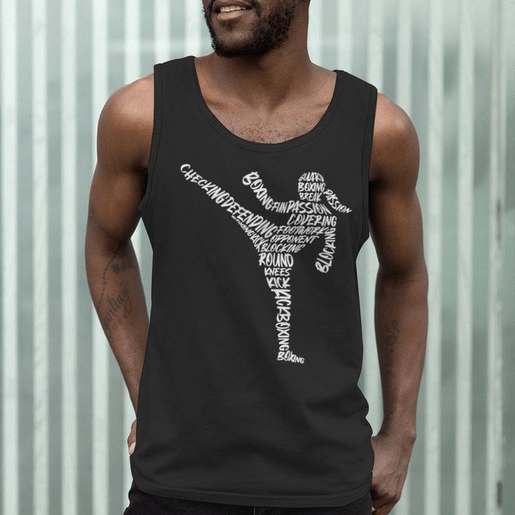 Muay Thai Martial Arts Typography Kickboxer Girls Kickboxing Men Tank Top Muay Thai Martial Arts Typography Kickboxer Girls Kickboxing Men Tank Top