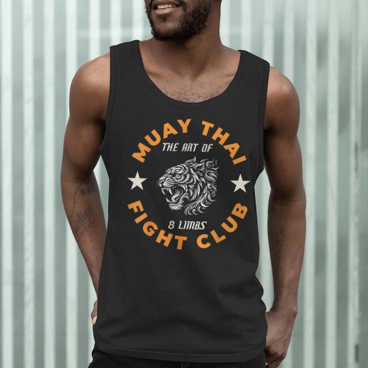 Muay Thai MMA Fight Tattoo Tiger Art Of 8 Limbs Kickboxing Men Tank Top Muay Thai MMA Fight Tattoo Tiger Art Of 8 Limbs Kickboxing Men Tank Top