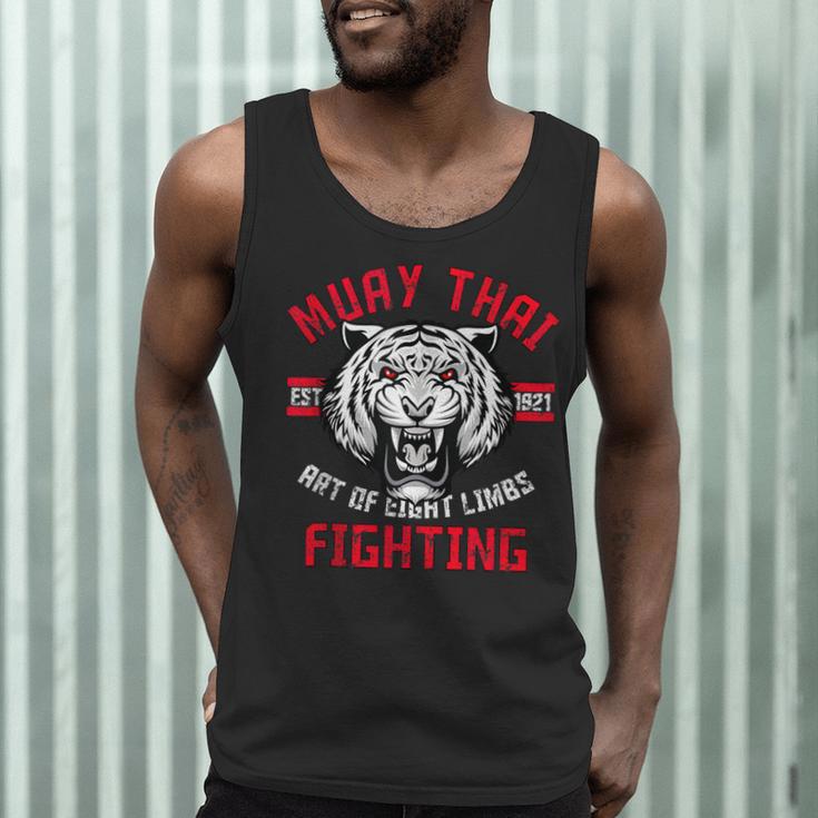 Muay Thai Muay Thai Limbs Muay Thai Boxing Art 8 Limbs Mma Men Tank Top