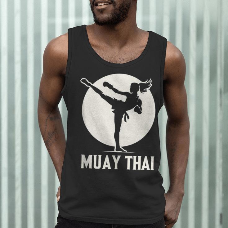 Muay Thai Woman Image Men Tank Top Muay Thai Woman Image Men Tank Top