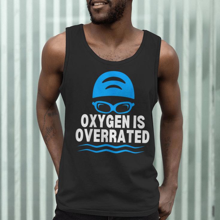 Oxygen Is Overrated Swimming Swim Men Tank Top Oxygen Is Overrated Swimming Swim Men Tank Top
