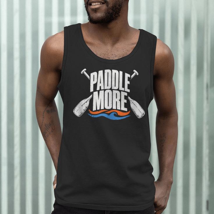 Paddle More Kayak Canoe Paddling Graphic Men Tank Top Paddle More Kayak Canoe Paddling Graphic Men Tank Top