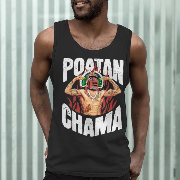 POATAN CHAMA MMA Fan JJB Boxing Muay Thai Kickboxing Men Tank Top POATAN CHAMA MMA Fan JJB Boxing Muay Thai Kickboxing Men Tank Top