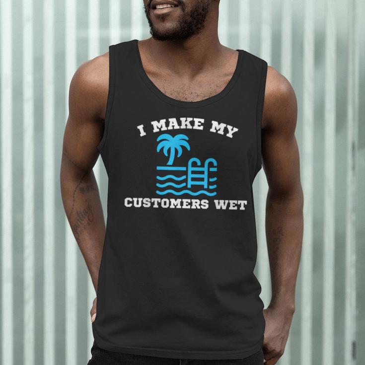 Pool Boy For Swimming Pool Service Guy Men Tank Top