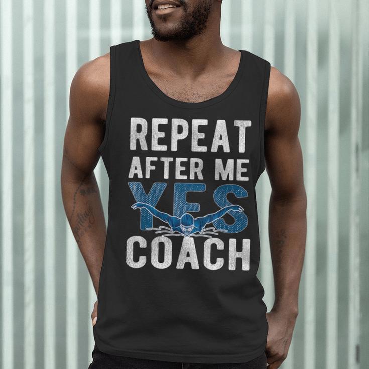 Repeat Yes Swim Coaching Swimming Coaches Men Tank Top Repeat Yes Swim Coaching Swimming Coaches Men Tank Top