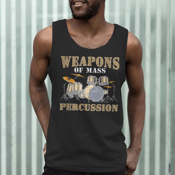 Rock Band Musical Instrument Drum Kit Men Tank Top Rock Band Musical Instrument Drum Kit Men Tank Top