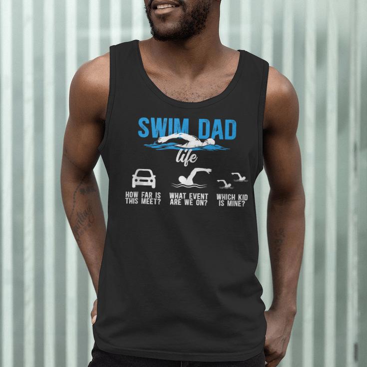 Swim Dad Life Swimming Dad Of A Swimmer Father Men Tank Top Swim Dad Life Swimming Dad Of A Swimmer Father Men Tank Top