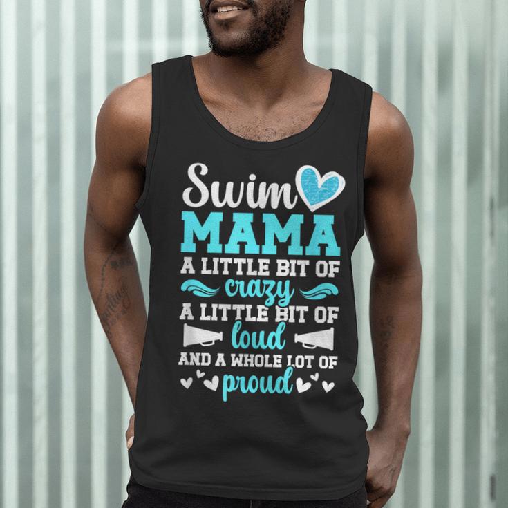 Swim Mama Proud Swimming Mom Of A Swimmer Mother Swim Mom Men Tank Top