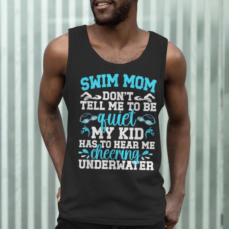 Swim Mom Swimming Mom Of A Swimmer Mama Men Tank Top
