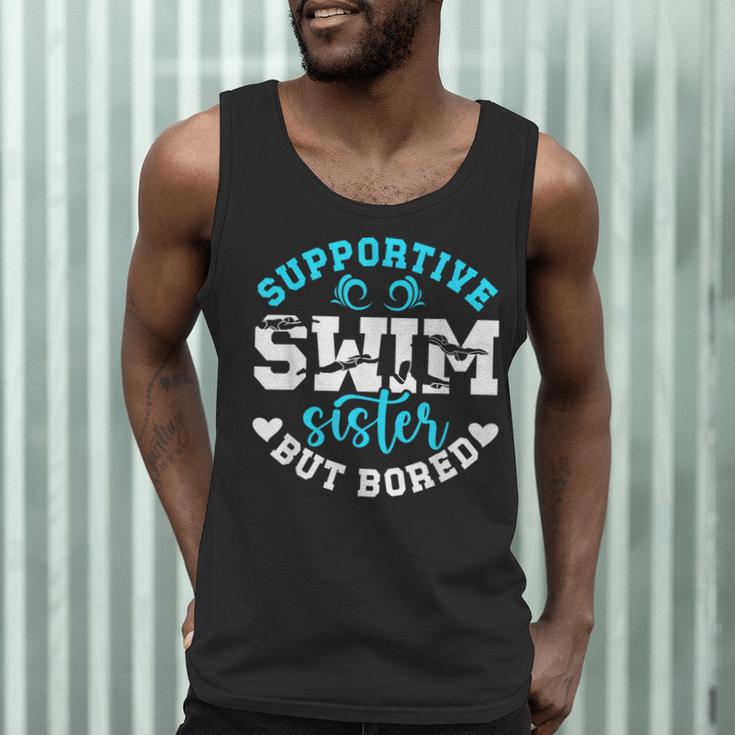Swim Sister Supportive Swimming Sister Of A Swimmer Sis Men Tank Top Swim Sister Supportive Swimming Sister Of A Swimmer Sis Men Tank Top