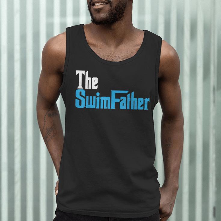 The SwimFather Saying Tee For Swimming Fatehrs Men Tank Top The SwimFather Saying Tee For Swimming Fatehrs Men Tank Top