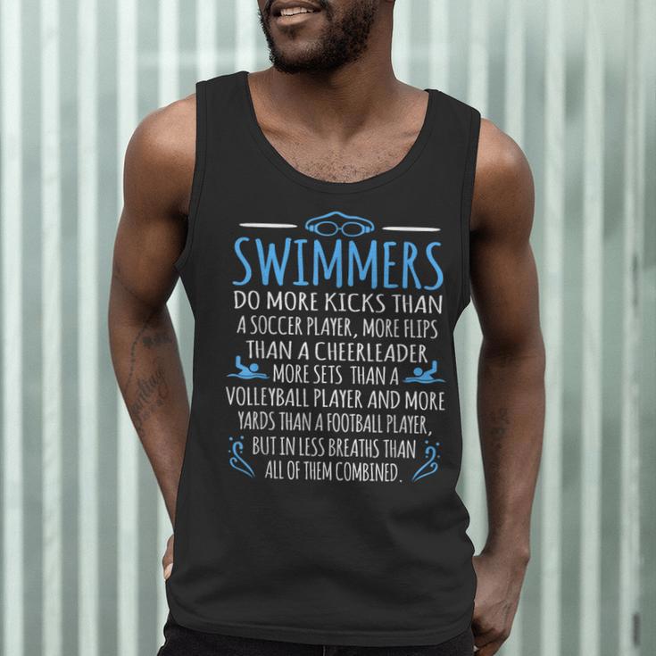 Swimmers Facts Swimming Swim Coach Men Women Graphic Small Men Tank Top Swimmers Facts Swimming Swim Coach Men Women Graphic Small Men Tank Top