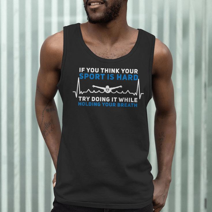 Swimming Apparel For Swim Team Heartbeat Swimmer Men Tank Top Swimming Apparel For Swim Team Heartbeat Swimmer Men Tank Top