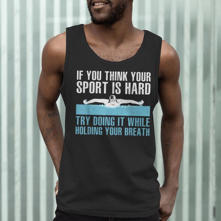 Swimming Art For Men Women Swimmer Swim Coach Training Men Tank Top Swimming Art For Men Women Swimmer Swim Coach Training Men Tank Top