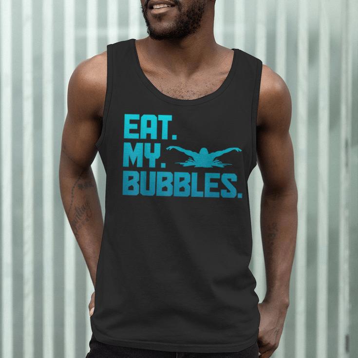 Swimming Eat My Bubbles Swimmer Swim Men Tank Top Swimming Eat My Bubbles Swimmer Swim Men Tank Top