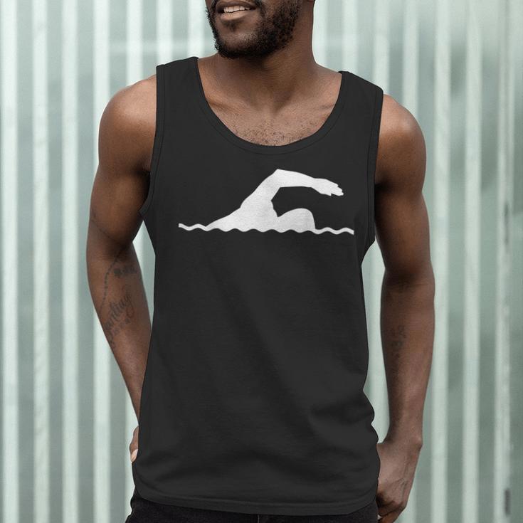 Swimming Float Men Tank Top Swimming Float Men Tank Top