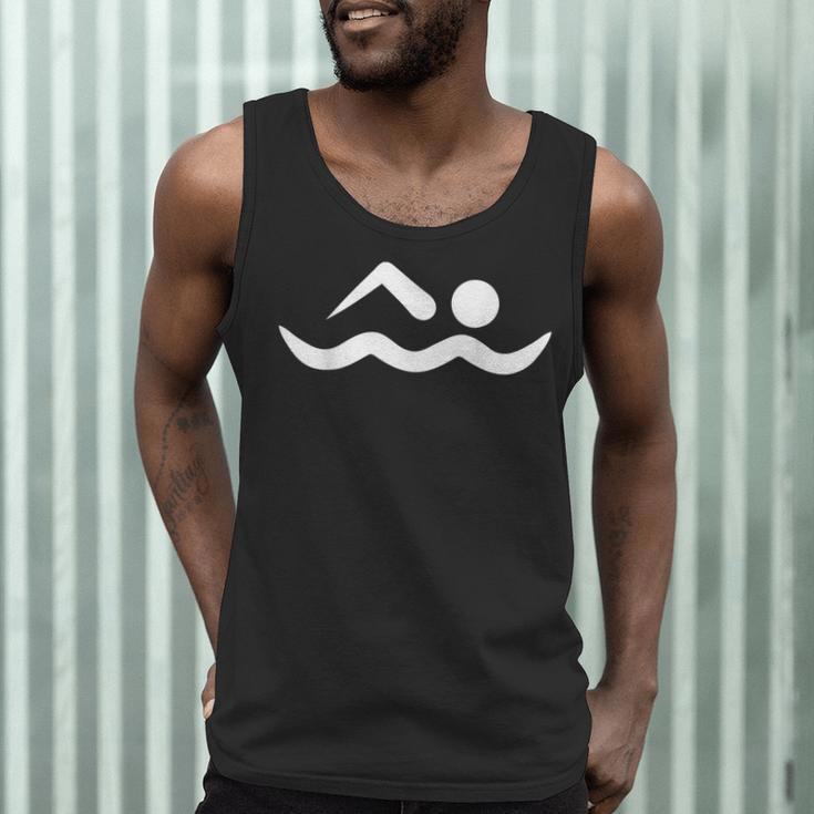 Swimming Icon Men Tank Top