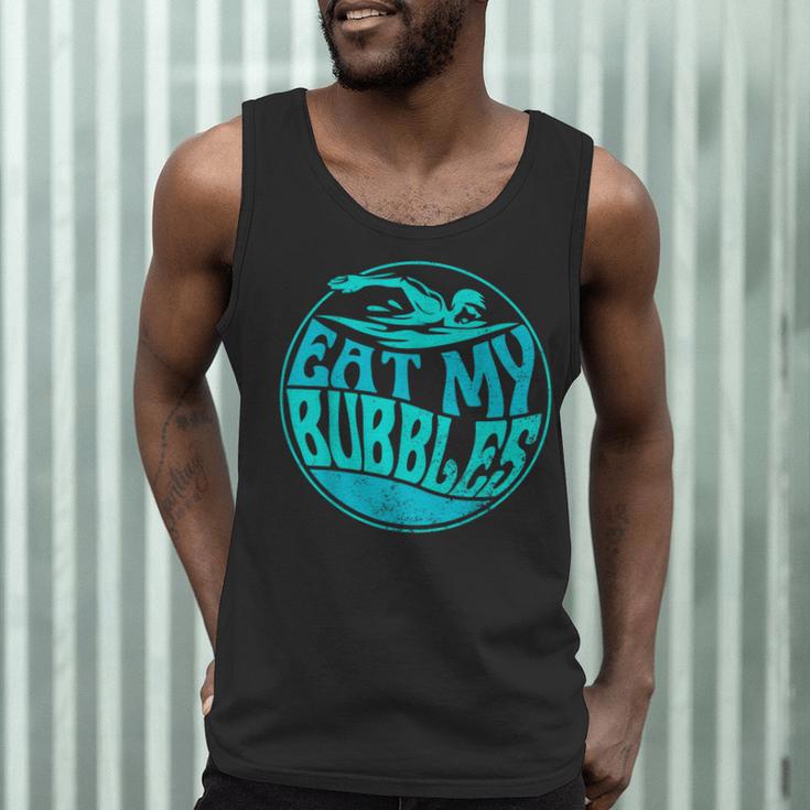 Swimming Quote For Swimmers Swim Team Eat My Bubbles Men Tank Top Swimming Quote For Swimmers Swim Team Eat My Bubbles Men Tank Top