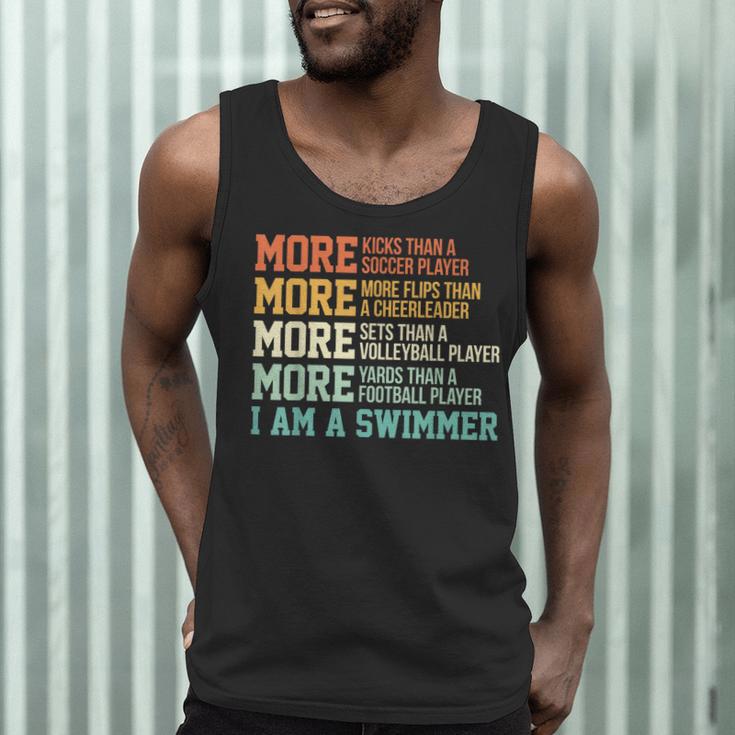 Swimming Saying Swim Swimmer Men Tank Top Swimming Saying Swim Swimmer Men Tank Top