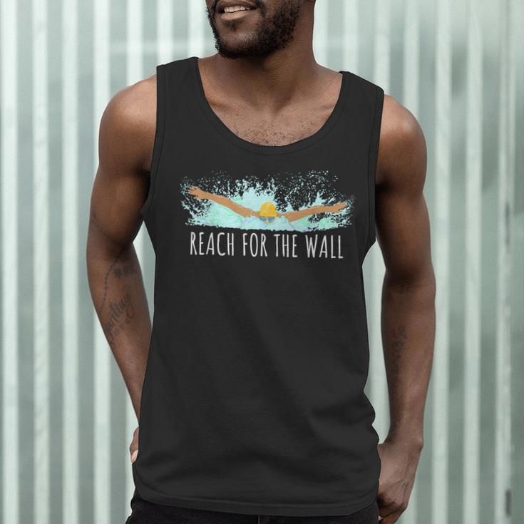 Swimming Swim Team Gear For a Swimmer Quote Saying Men Tank Top