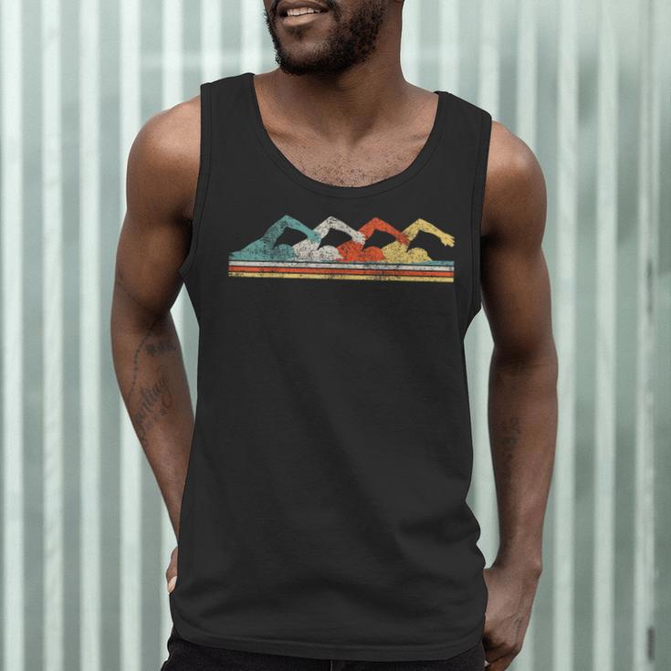 Swimming Swimmer Men Tank Top