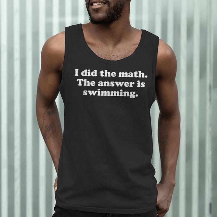 Swimming Or Swimmer Swim Coach Men Women Girls Boys Men Tank Top Swimming Or Swimmer Swim Coach Men Women Girls Boys Men Tank Top