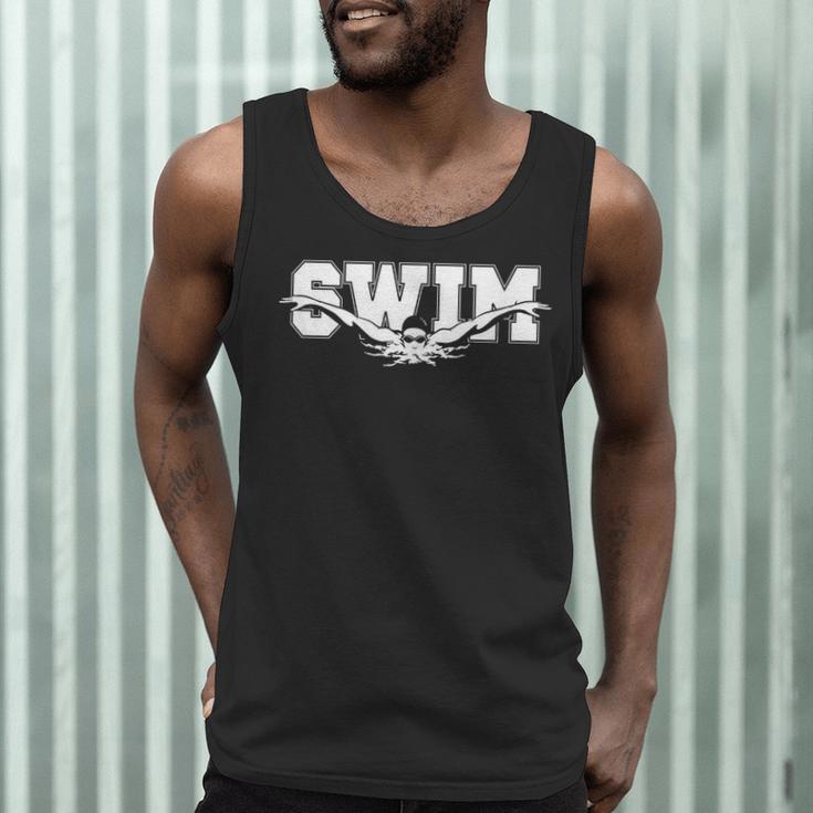 Swimming For Swimmers Competitive Athletes Men Tank Top