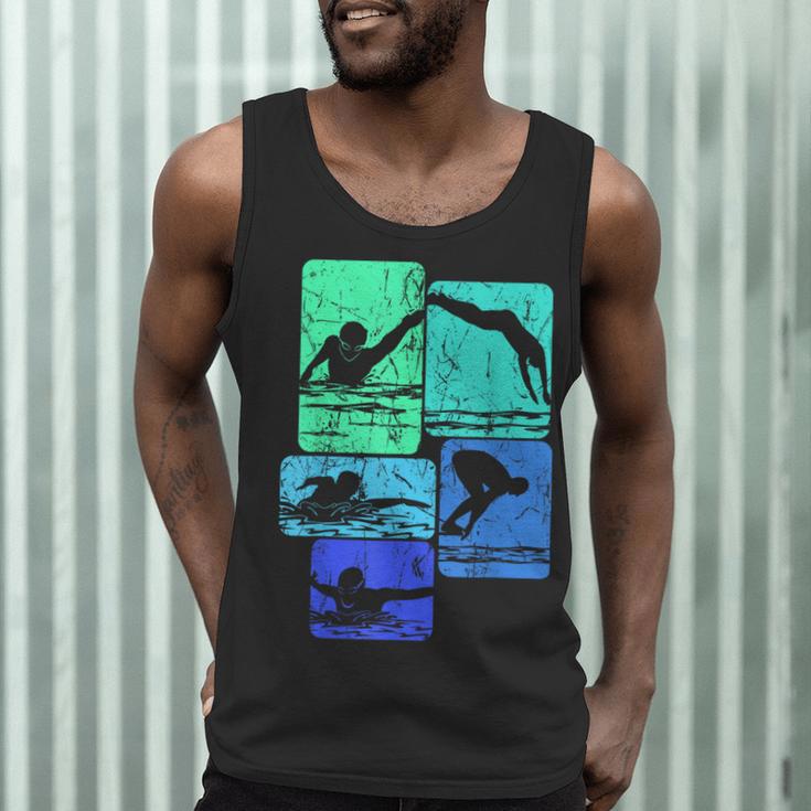 Swimming Swimmers Men Tank Top Swimming Swimmers Men Tank Top