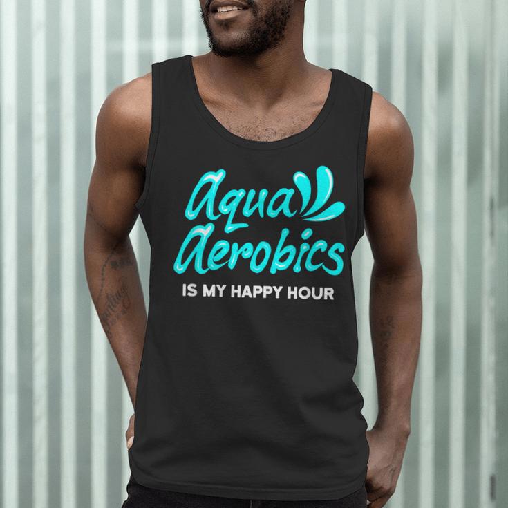 Swimming Water Aerobics Lover Aqua Aerobics Is My Happy Hour Men Tank Top Swimming Water Aerobics Lover Aqua Aerobics Is My Happy Hour Men Tank Top