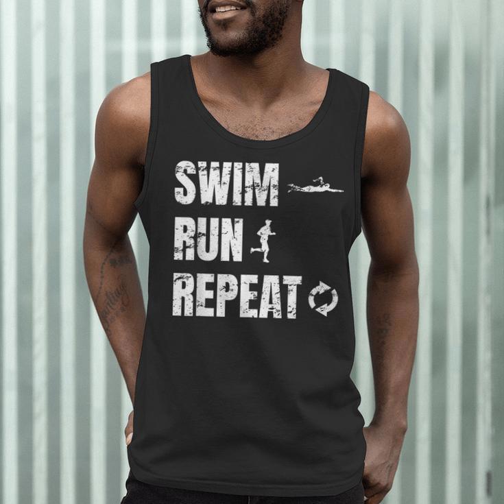Swimrun Endurance Sports Swimming Running Swim Run Men Tank Top Swimrun Endurance Sports Swimming Running Swim Run Men Tank Top