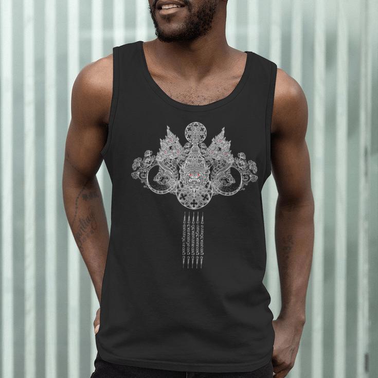 Thai Sak Yant Tattoo Muay Thai Art Men Tank Top Thai Sak Yant Tattoo Muay Thai Art Men Tank Top