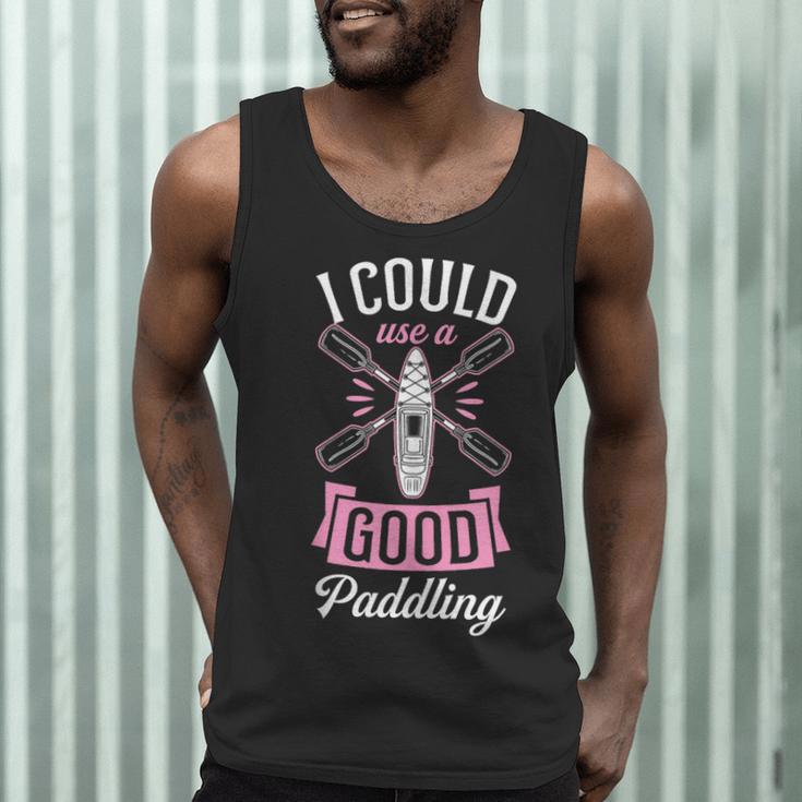 I Could Use A Good Paddling River Lake Canoe Kayak Men Tank Top I Could Use A Good Paddling River Lake Canoe Kayak Men Tank Top
