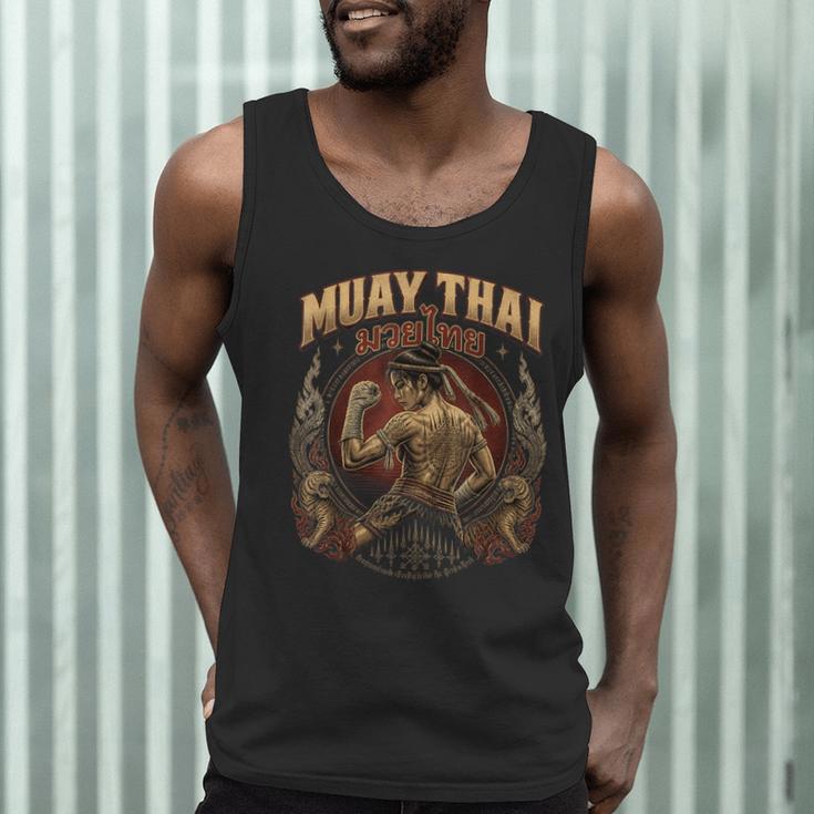 Vintage Muay Thai Flag Thailand Thai Boxing Fighter Men Tank Top Vintage Muay Thai Flag Thailand Thai Boxing Fighter Men Tank Top