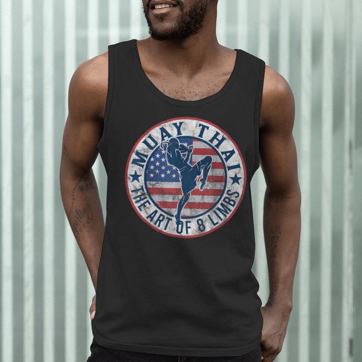 Vintage Muay Thai Karate Boxing Mixed Martial Arts Men Tank Top