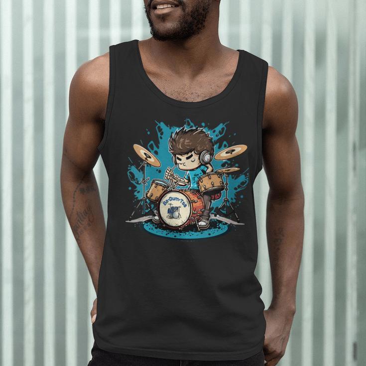 Women's Drum Set Drumming Drummers Drum Kits Music Men Tank Top Women's Drum Set Drumming Drummers Drum Kits Music Men Tank Top