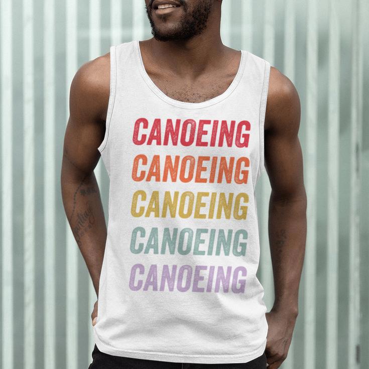 Canoeing Sweatshirt Men Tank Top