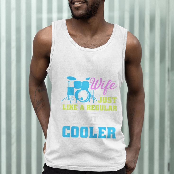 Cool Drum Kit Percussionist Drummer Wife Quote Image T-Shirt Men Tank Top Cool Drum Kit Percussionist Drummer Wife Quote Image T-Shirt Men Tank Top