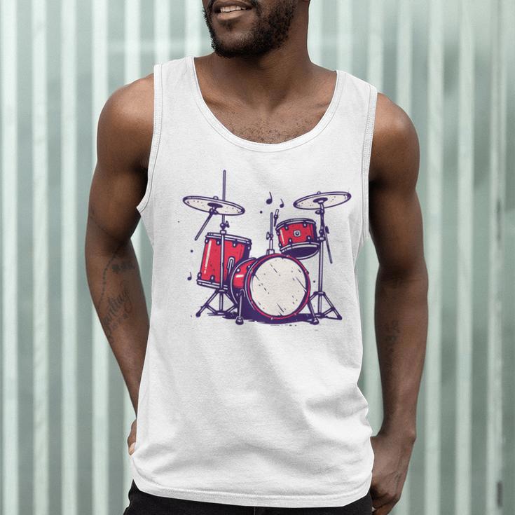Drum Kit Electronic Drums Sweatshirt Men Tank Top Drum Kit Electronic Drums Sweatshirt Men Tank Top