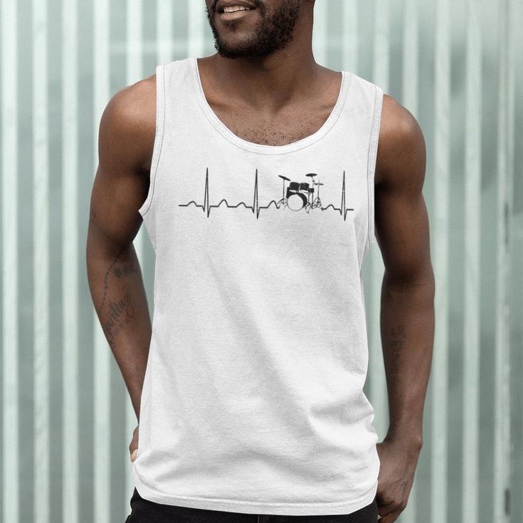 Drum Kit Set Drummer Men Tank Top