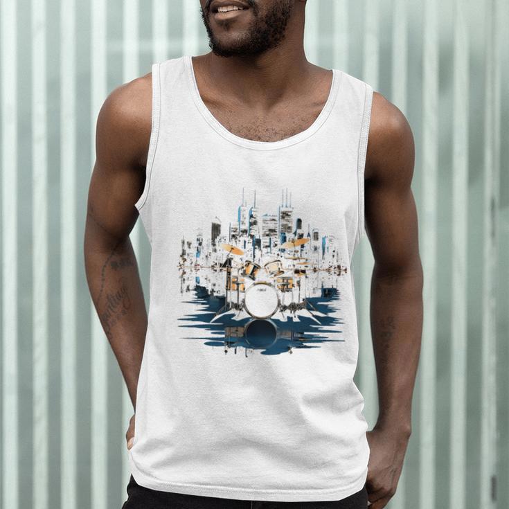 Drumset Drum Kit Music Drummer Drumming Men Tank Top Drumset Drum Kit Music Drummer Drumming Men Tank Top
