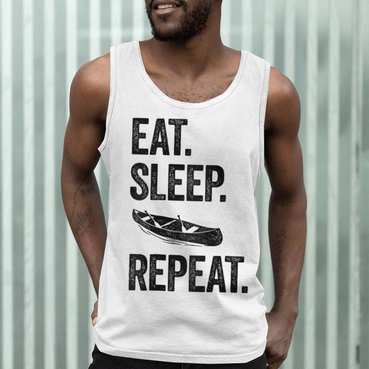 Eat Sleep Canoe Repeat Canoeing Outdoors Raglan Baseball Tee Men Tank Top Eat Sleep Canoe Repeat Canoeing Outdoors Raglan Baseball Tee Men Tank Top