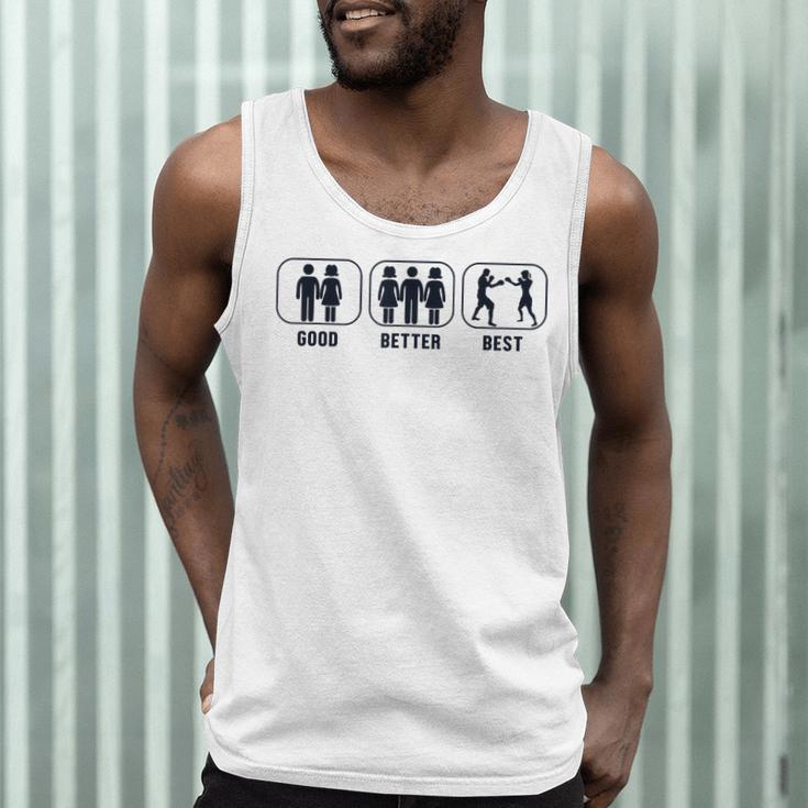 Good Better Best Boxer Kickboxer Fan Muay Thai Boxing Men Tank Top