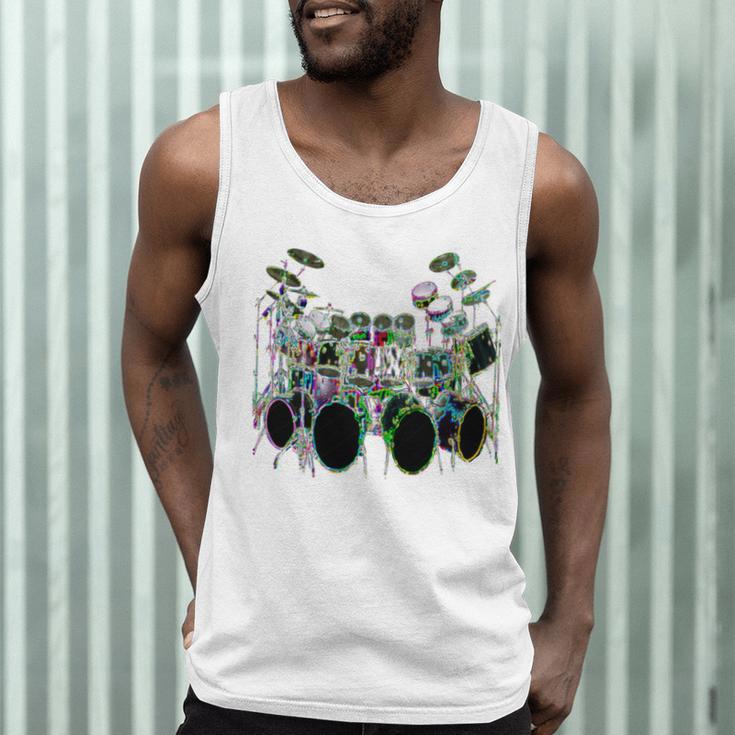 Large Drum Kit With Many Drums Men Tank Top Large Drum Kit With Many Drums Men Tank Top