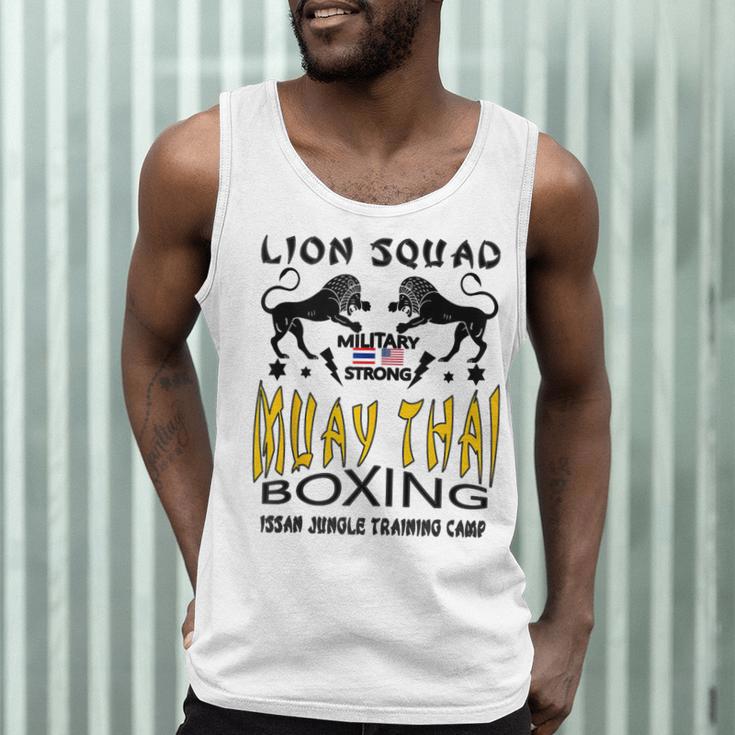 LION SQUAD THAILAND KICKBOXING MUAY THAI MMA TRAINING Men Tank Top LION SQUAD THAILAND KICKBOXING MUAY THAI MMA TRAINING Men Tank Top