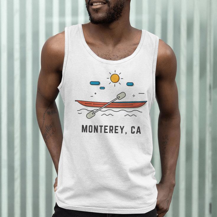 Monterey California Kayak Canoe Paddling Outdoor Men Tank Top Monterey California Kayak Canoe Paddling Outdoor Men Tank Top