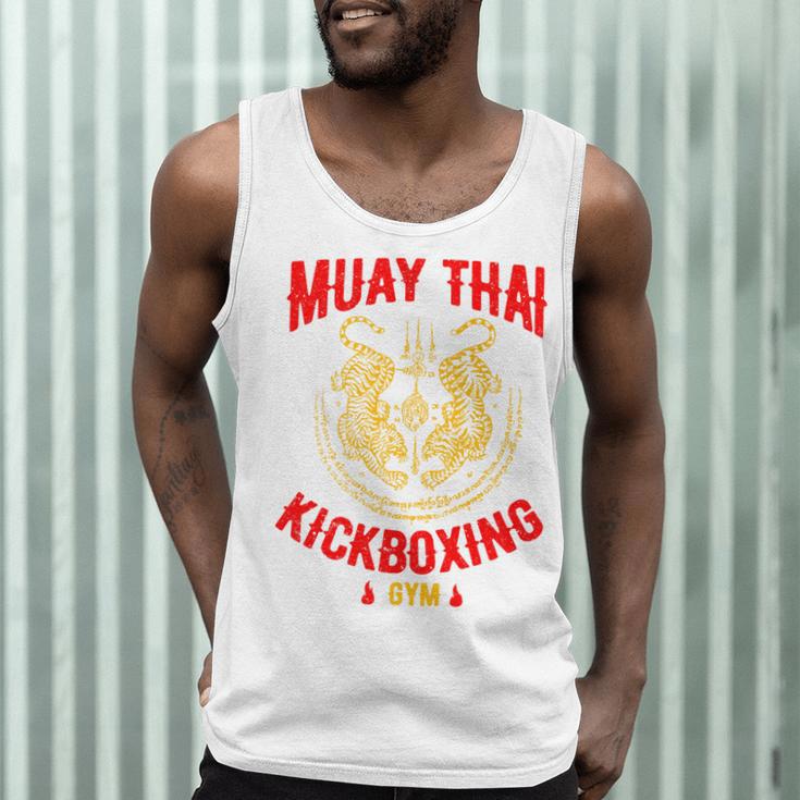 Muay Thai Tiger Kickboxing Gym MMA Street Fight Kickboxing Men Tank Top