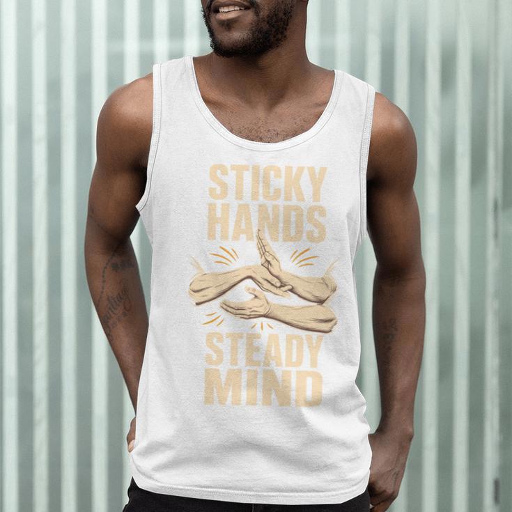 Sticky Hands Steady Mind Muay Thai Boxing Men Tank Top Sticky Hands Steady Mind Muay Thai Boxing Men Tank Top